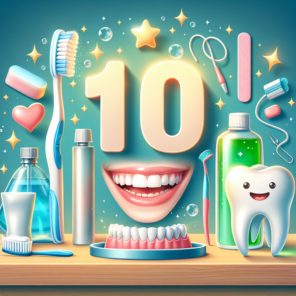 I 10 Migliori Consigli per una Cura Dentale Efficace da Sperimentare a Casa per un Sorriso Sano e Radioso