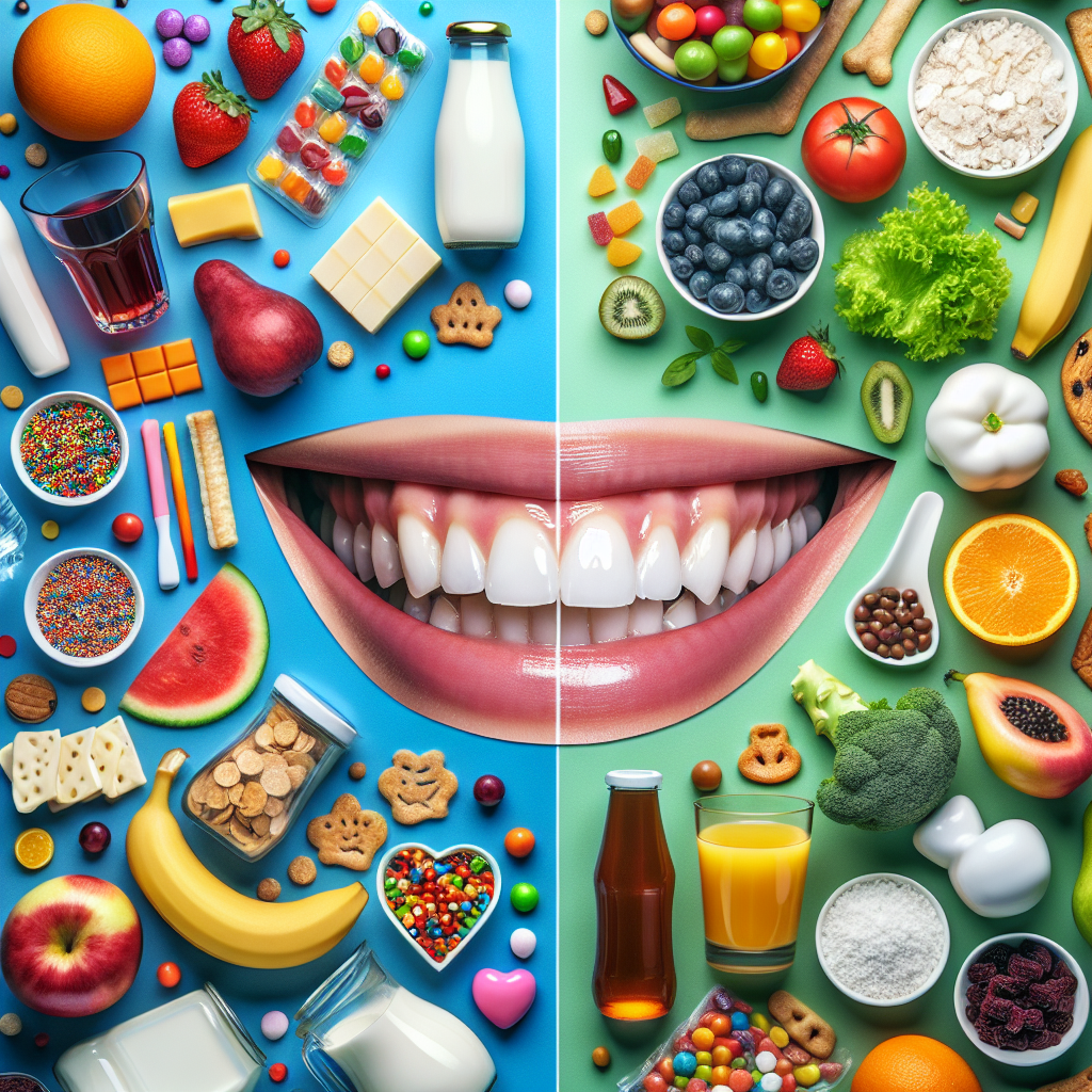 Scopri i Segreti dell’Alimentazione per una Cura Dentale Efficace: Cibi da Scegliere e Evitare per Mantenere un Sorriso Brillante e Sano